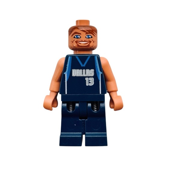 LEGO Sports Minifigure NBA Steve Nash #13 Dirk Nowitzki #41 Dallas Mavericks - Picture 3 of 10
